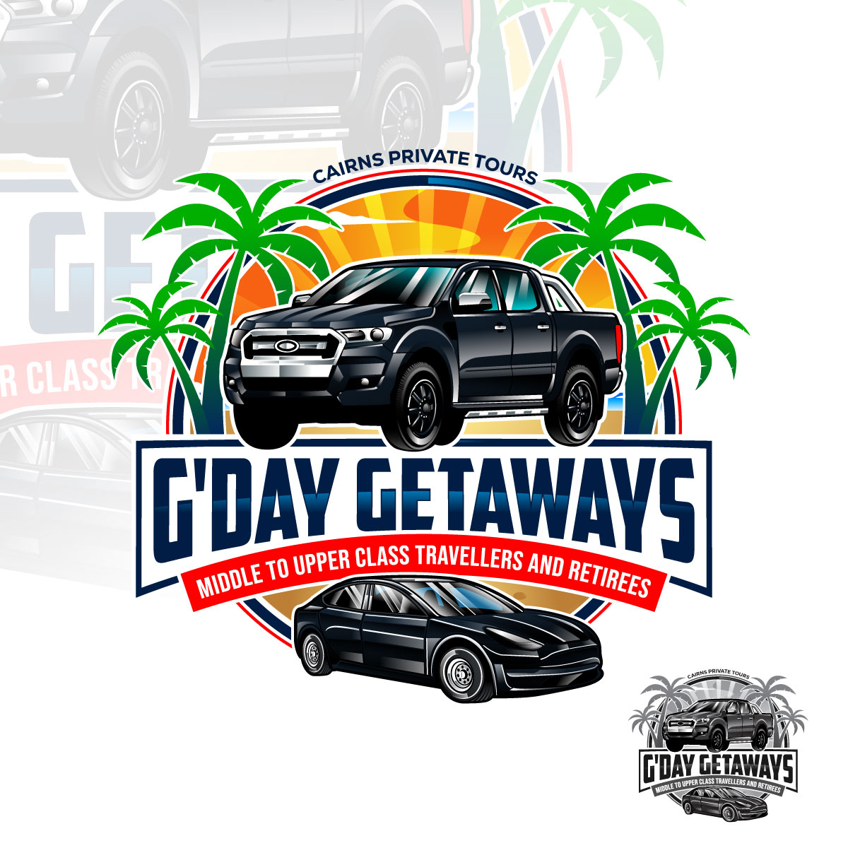 Logo-Design von Suvendu.S für G'Day Getaways  | Design #33746653