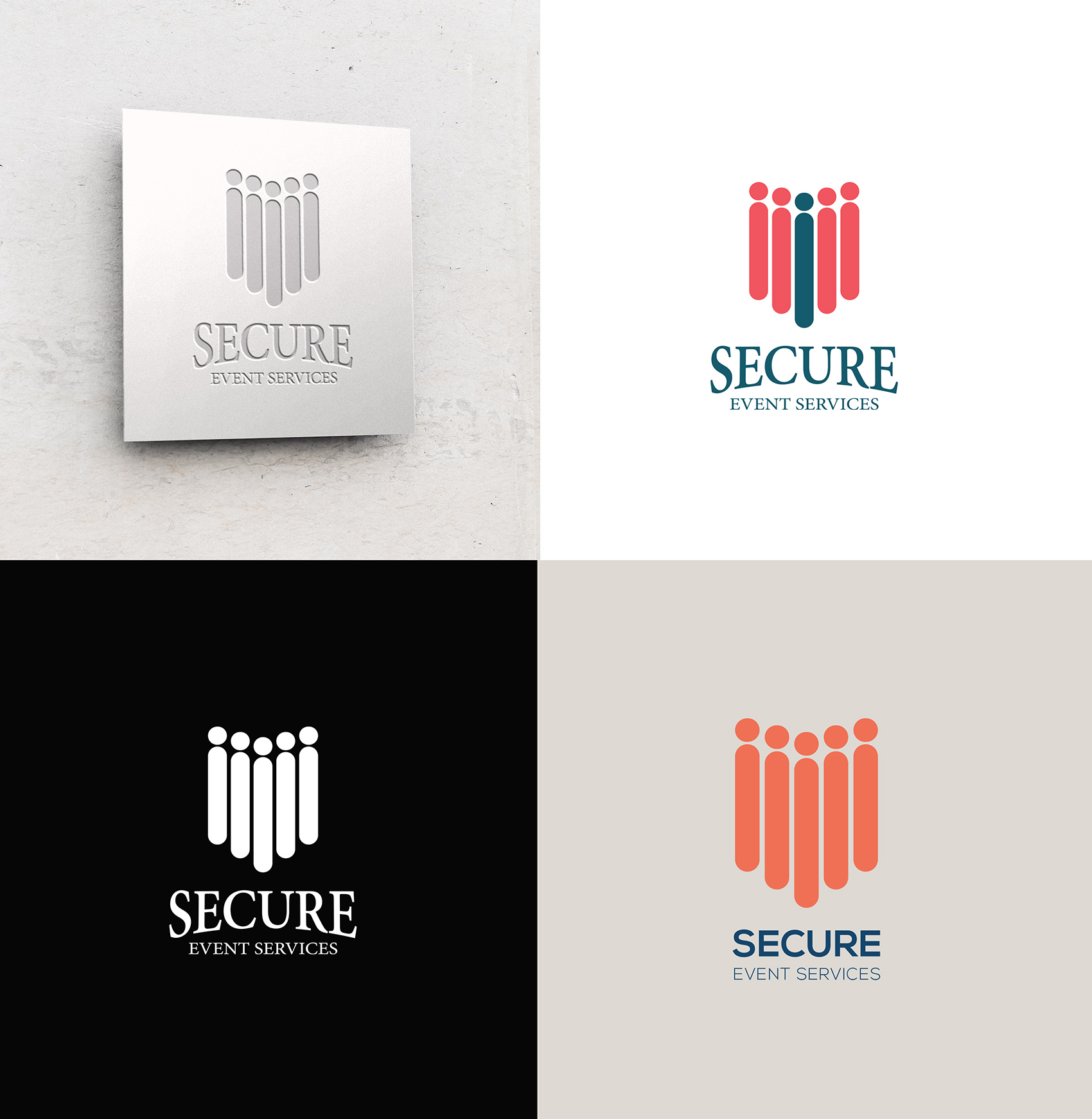 Logo Design by COLOURS BRANDING for Secure Event Services | Design #33783365
