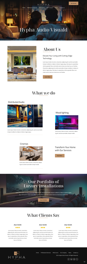 Squarespace Design by pb for this project | Design: #33721867