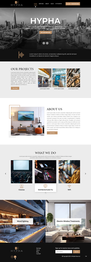 Squarespace Design by pb for this project | Design: #33721868