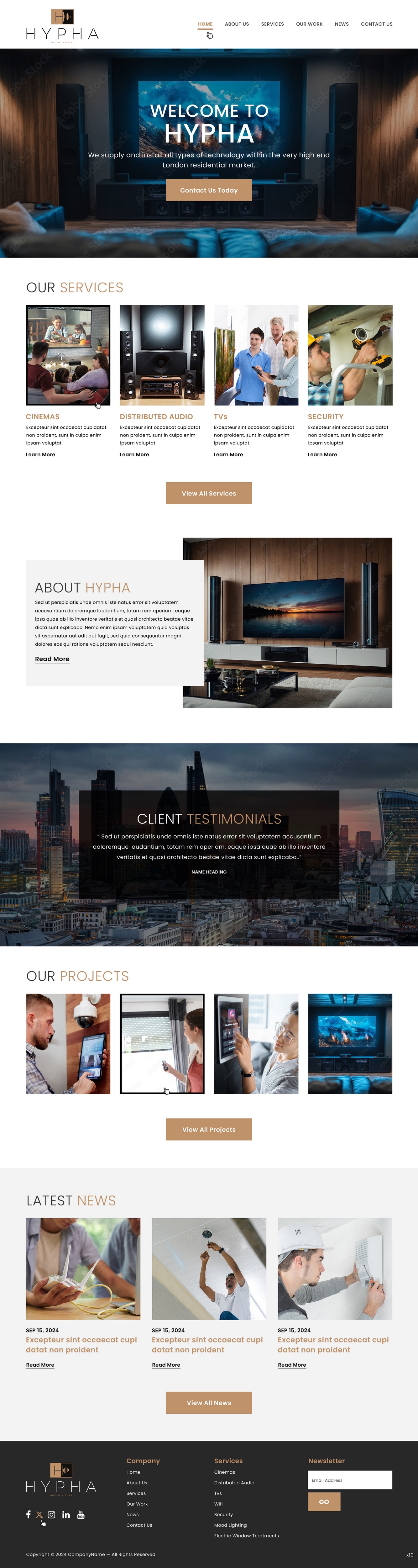 Squarespace Design by pb for this project | Design #33721884