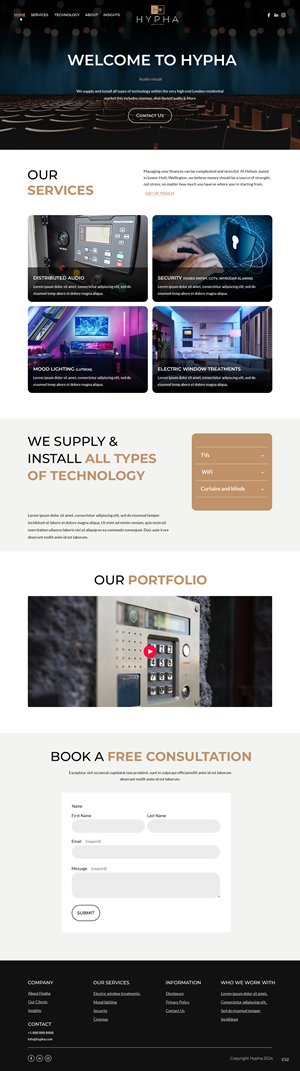 Squarespace Design by pb for this project | Design: #33728207