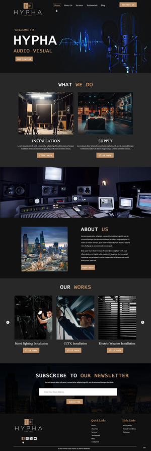 Squarespace Design by pb for this project | Design: #33728209