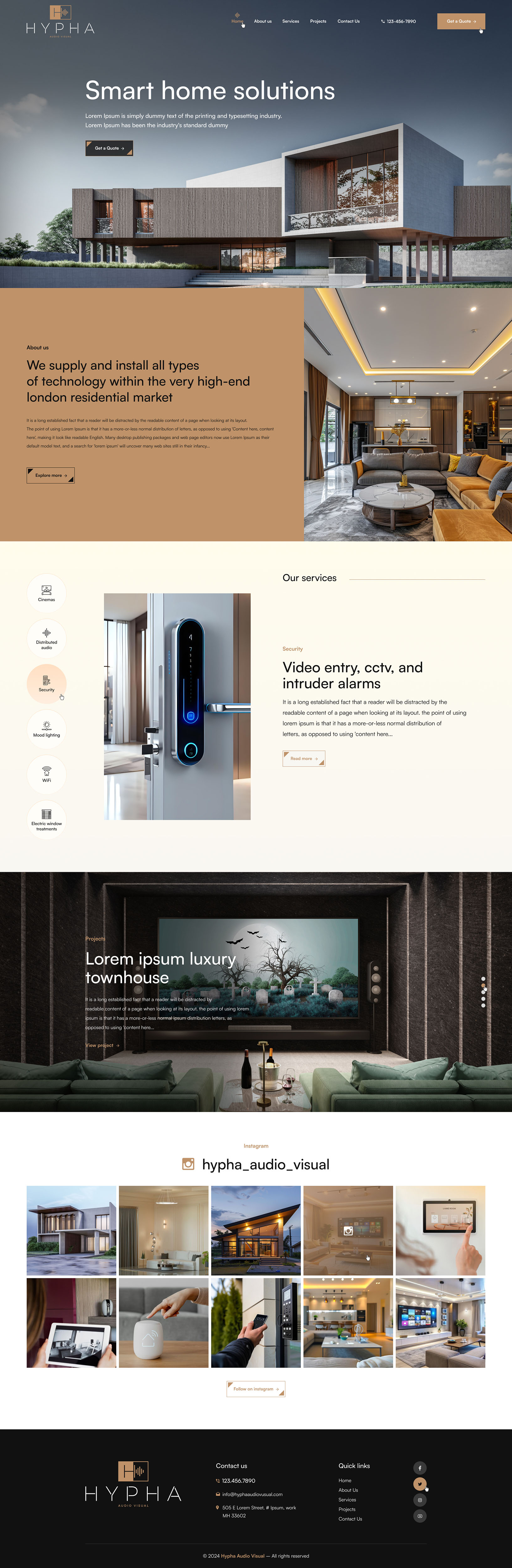 Squarespace Design by Ved Web Services for this project | Design #33720880