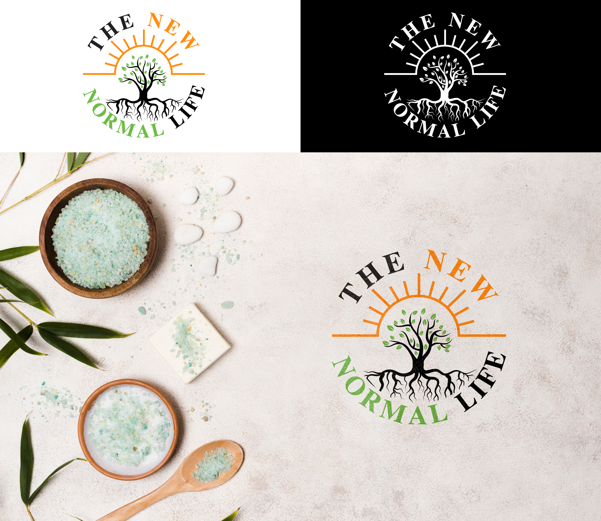 Logo Design by RA-bica for The New Normal Life | Design #33738758