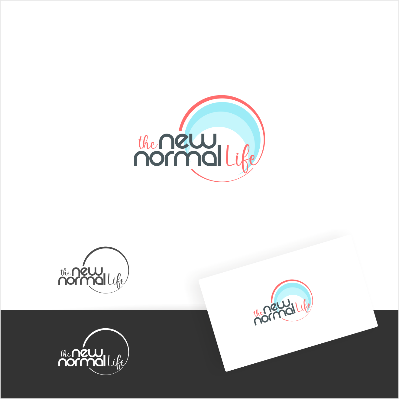 Logo Design by Arham Hidayat for The New Normal Life | Design #33741793