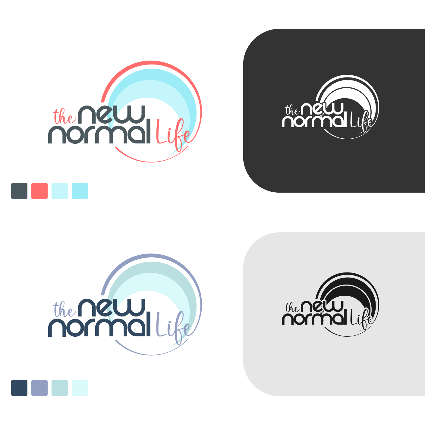 Logo Design by Arham Hidayat for The New Normal Life | Design: #33750316