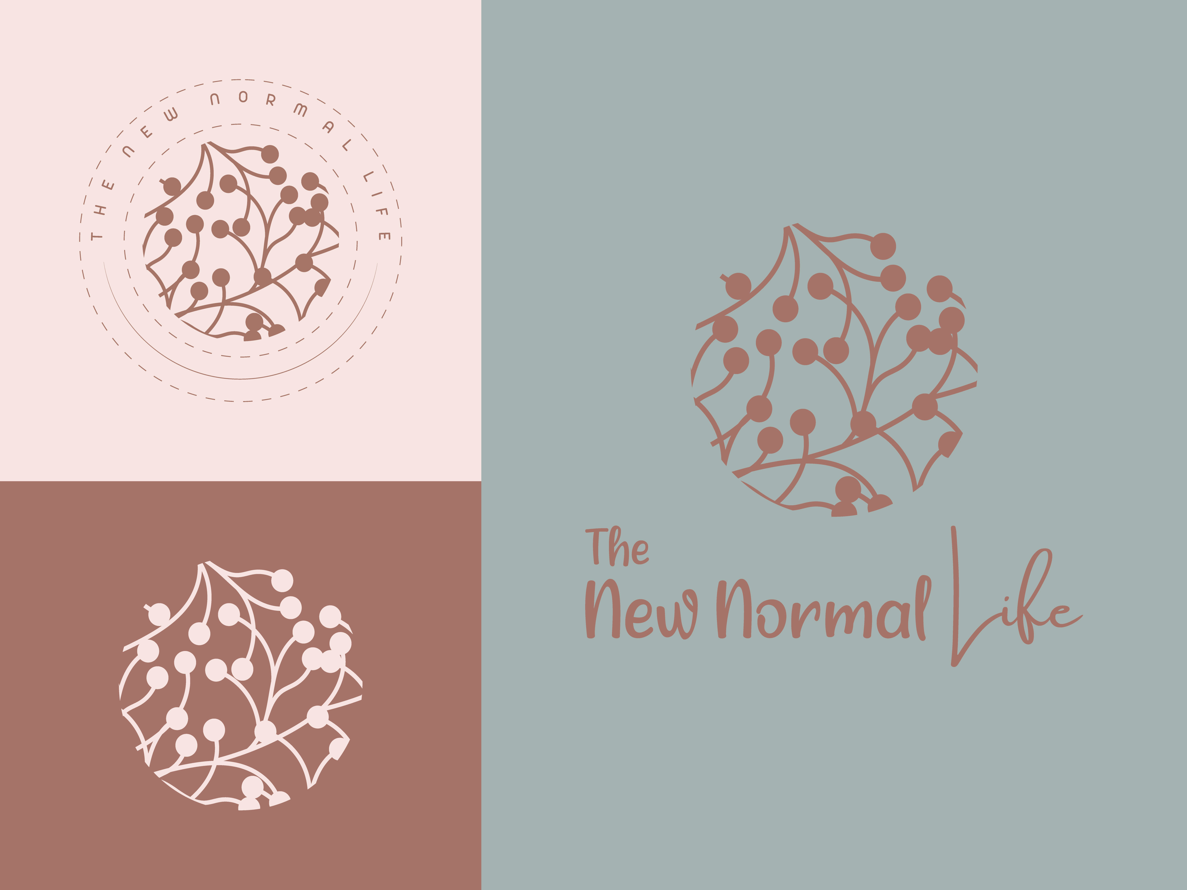 Logo Design by Fahmida Sattar Santa for The New Normal Life | Design #33757993