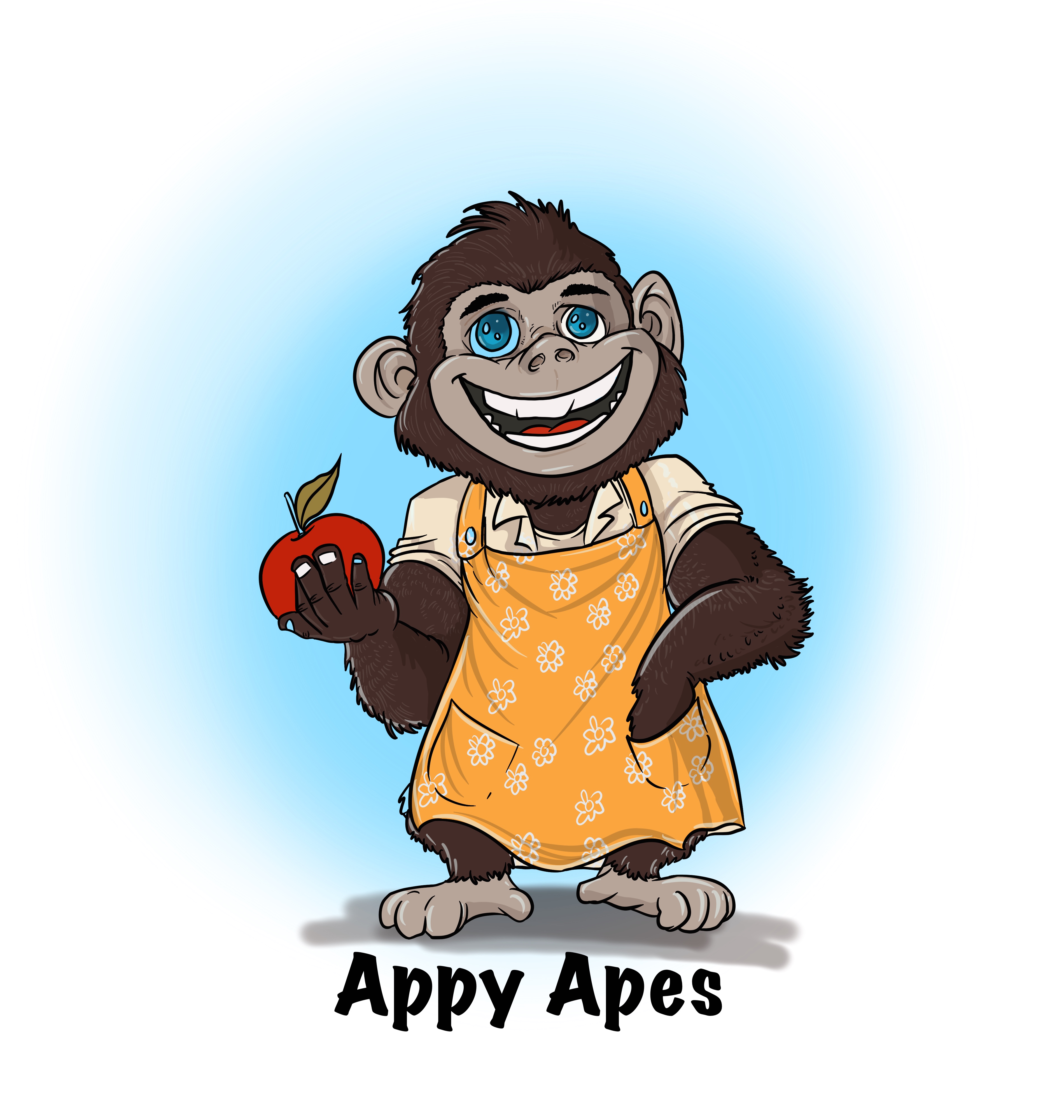 Logo Design by LogoPoko for Appy Apes  | Design #33722689
