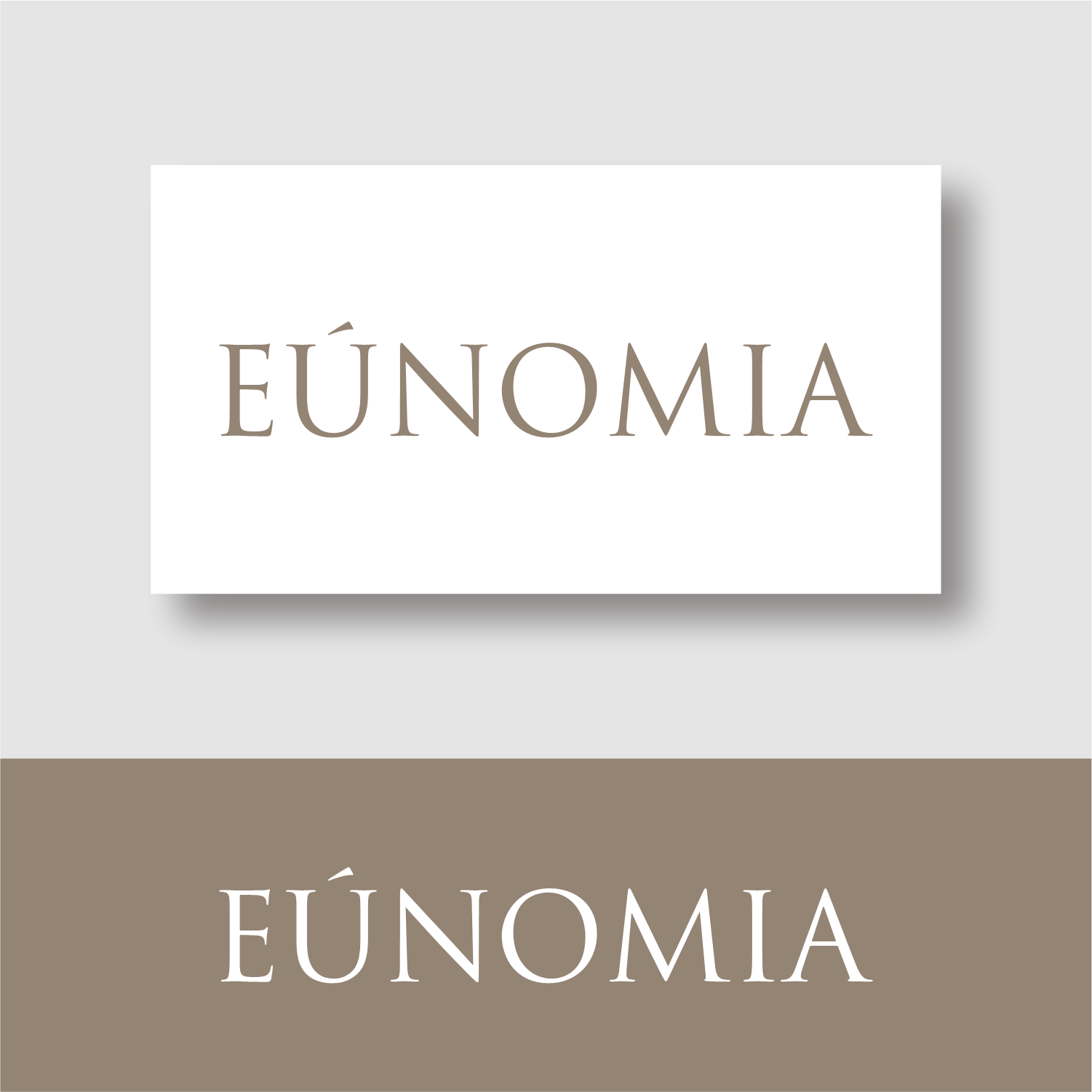 Logo Design by semarco for EÚNOMIA  | Design #33721150