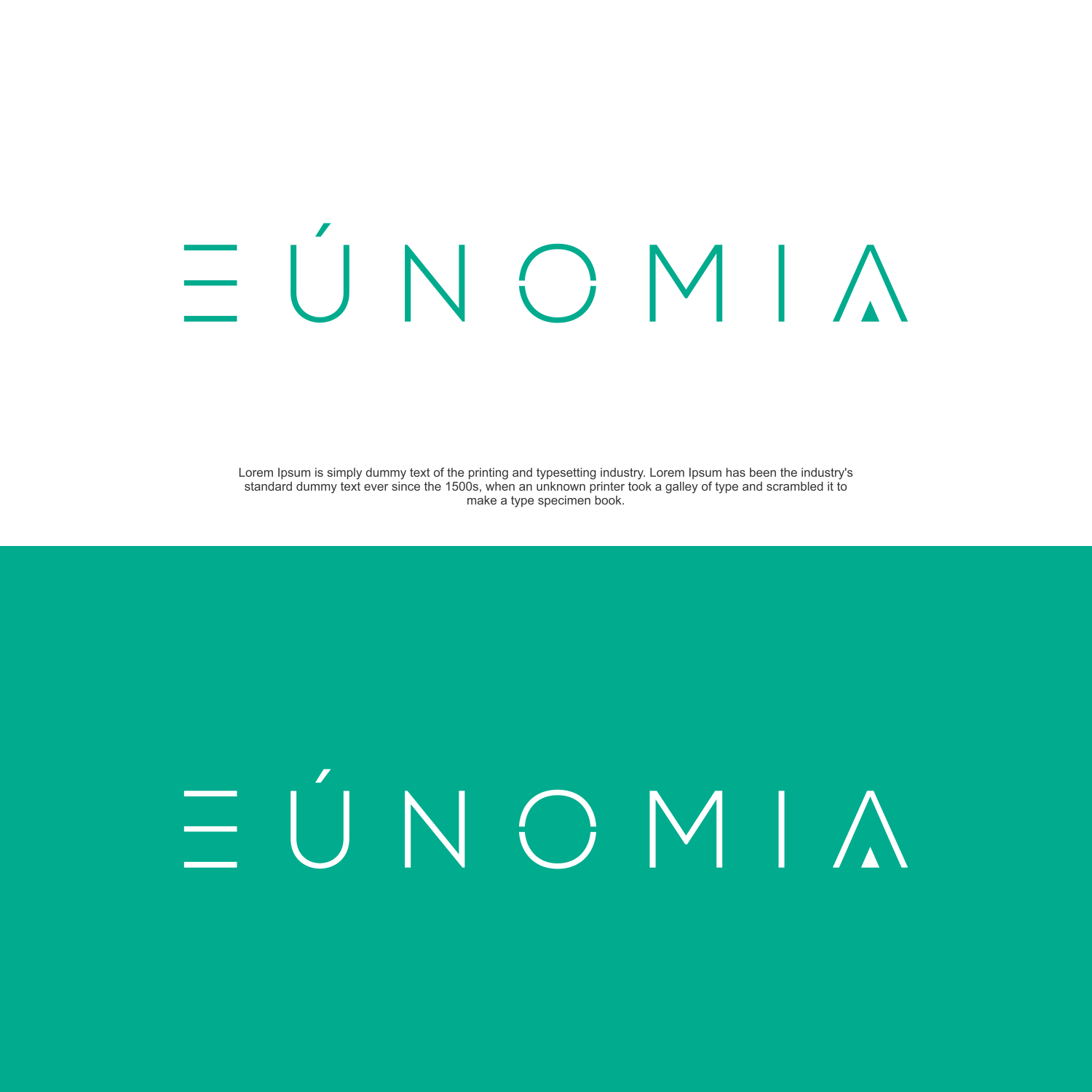 Logo Design by anak hits for EÚNOMIA  | Design #33720310