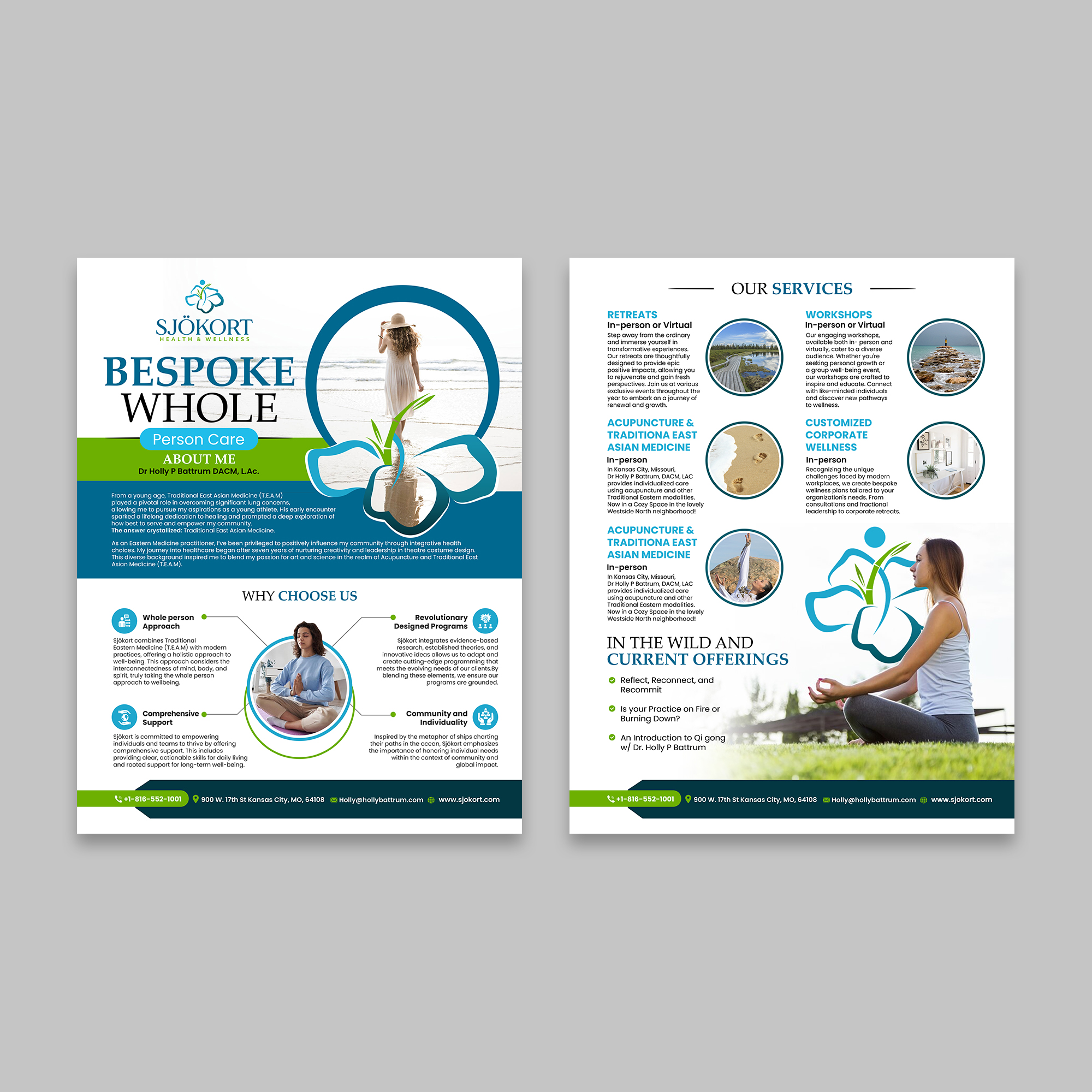 Flyer Design by debdesign for Motion Point Acupuncture  | Design #33725783