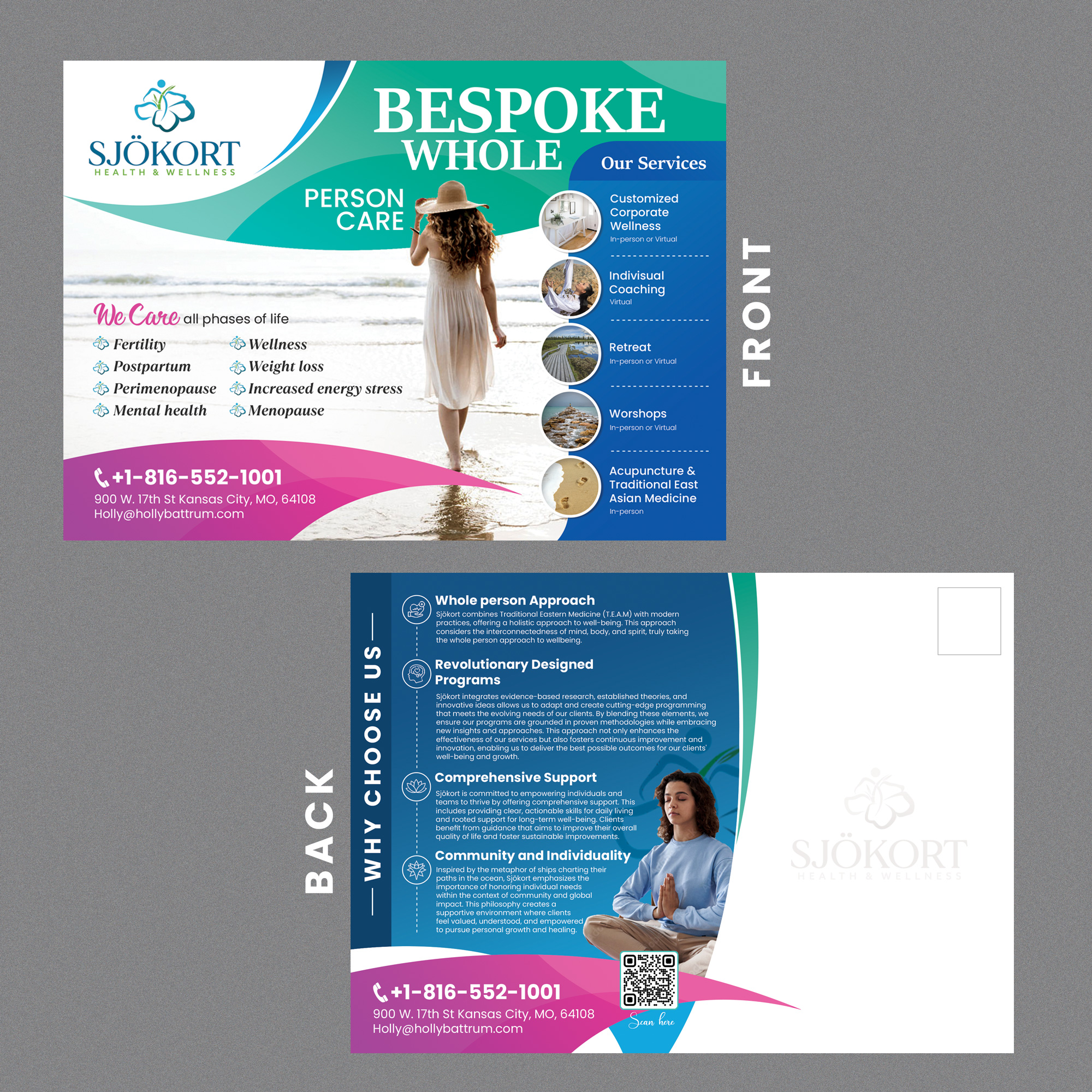 Diseño de Flyer por Stan$oul para Motion Point Acupuncture  | Diseño #33725105