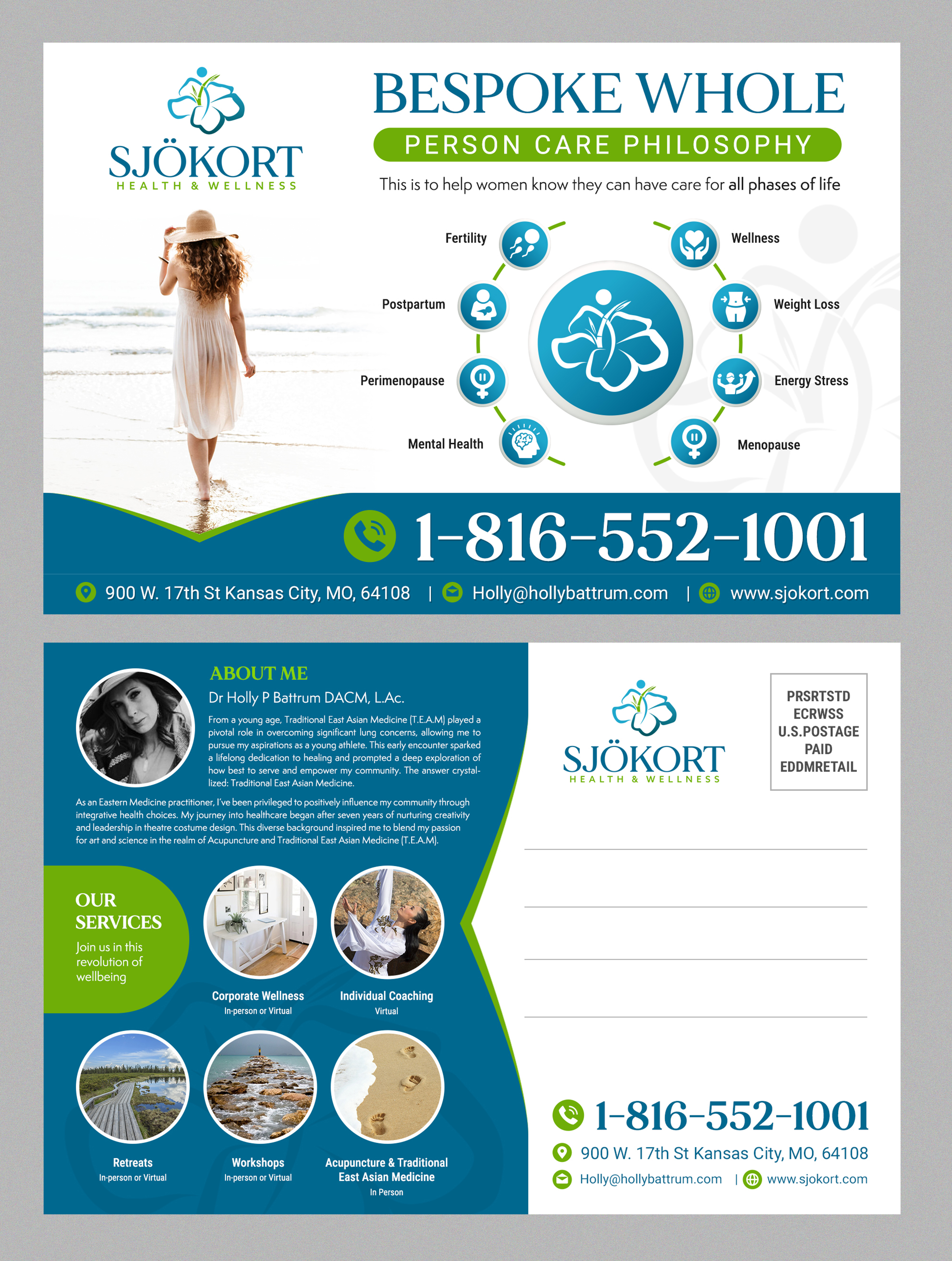 Flyer Design by SAI DESIGNS for Motion Point Acupuncture  | Design #33736120