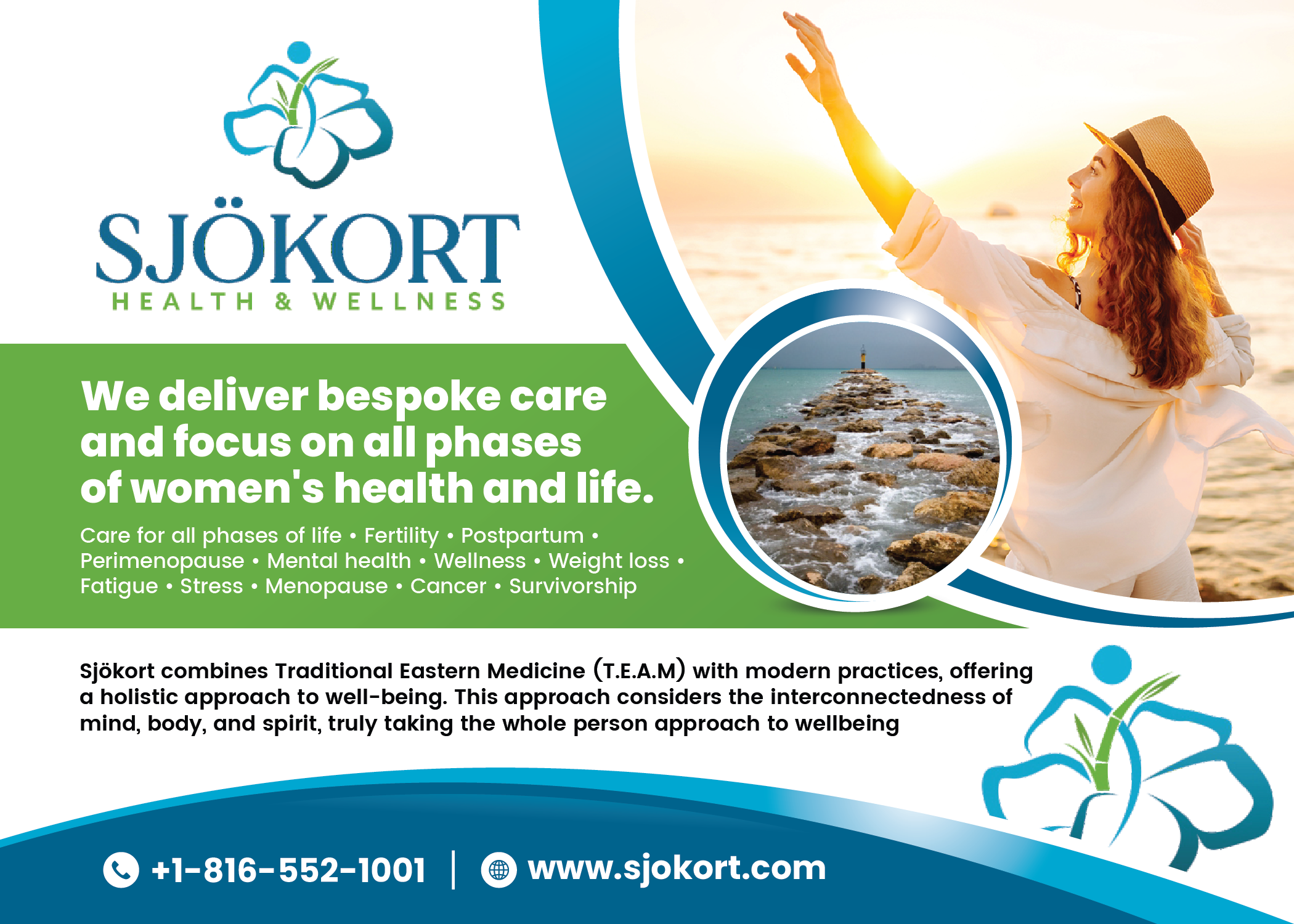 Flyer Design by Dzhafir for Motion Point Acupuncture  | Design #33757271