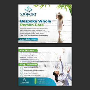 Flyer Design by Bidita Saha for Motion Point Acupuncture  | Design: #33730715