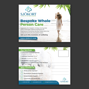 Flyer Design by Bidita Saha for Motion Point Acupuncture  | Design: #33732031