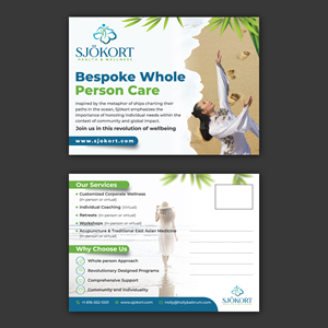 Flyer Design by Bidita Saha for Motion Point Acupuncture  | Design: #33732235