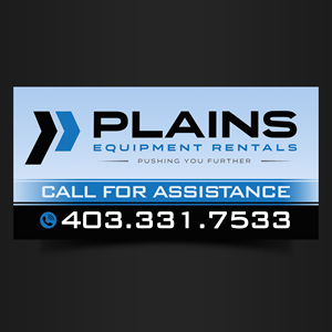 Signage Design by Designers Hub for Plains Equipment Rentals Corp | Design: #33727758