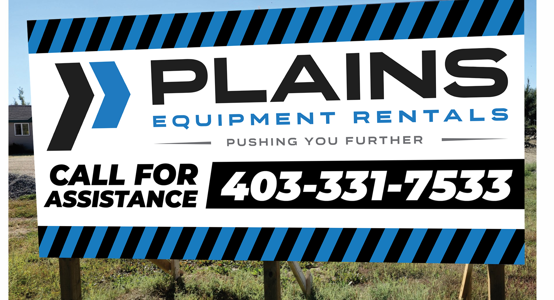 Signage Design by Nightmist for Plains Equipment Rentals Corp | Design #33722623