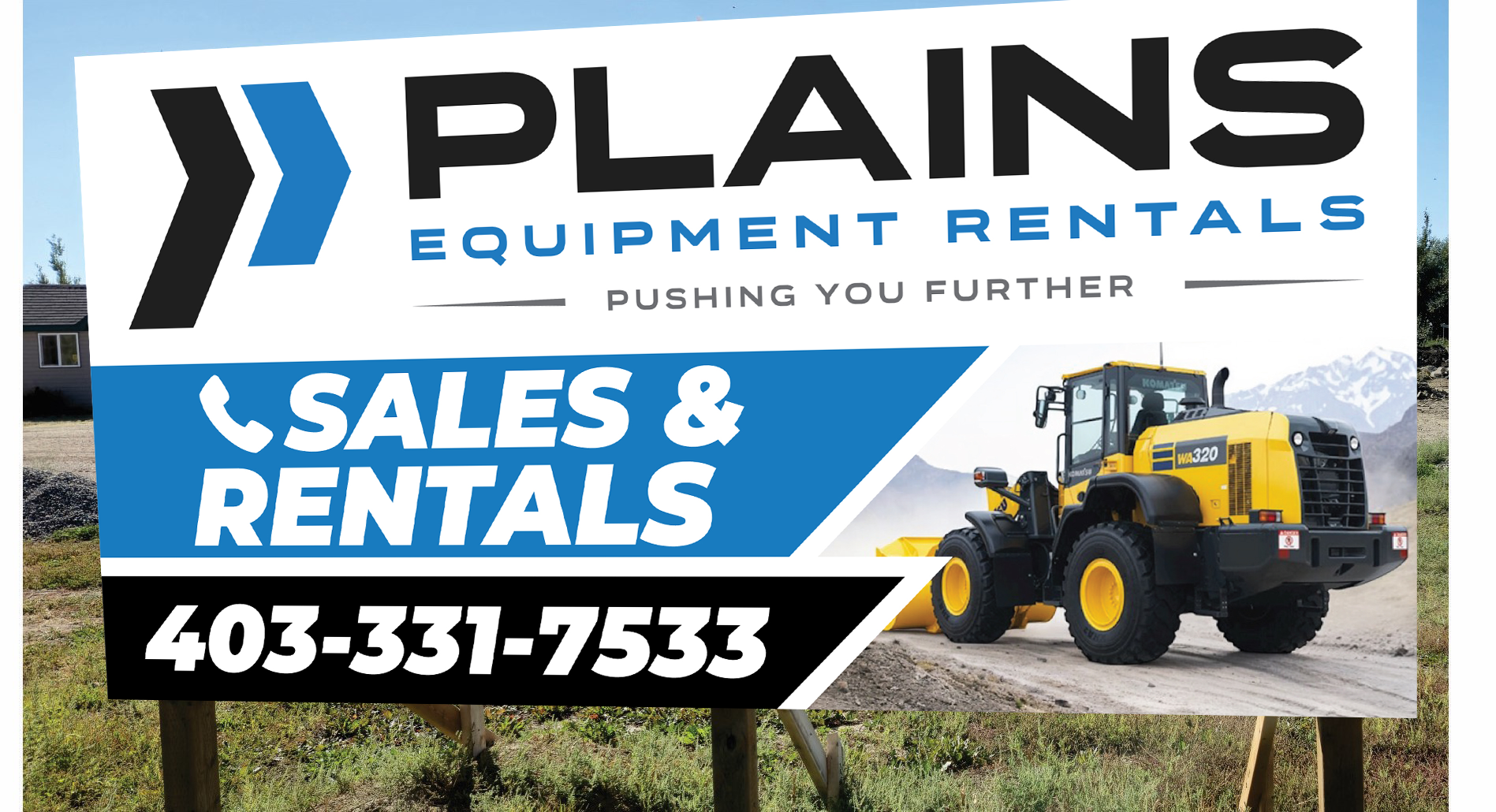 Diseño de Señalética por Nightmist para Plains Equipment Rentals Corp | Diseño #33801844