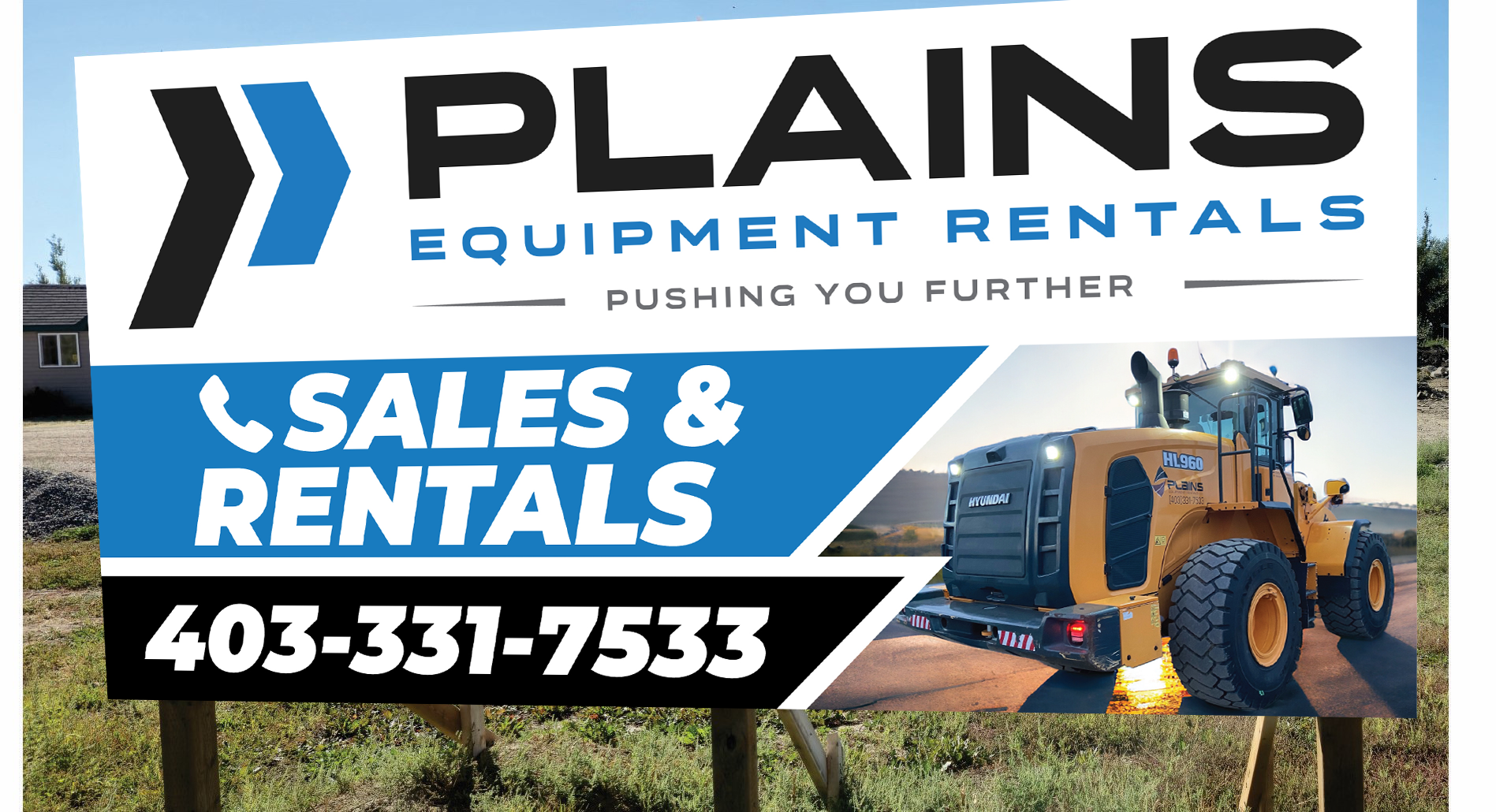 Signage Design by Nightmist for Plains Equipment Rentals Corp | Design #33801845