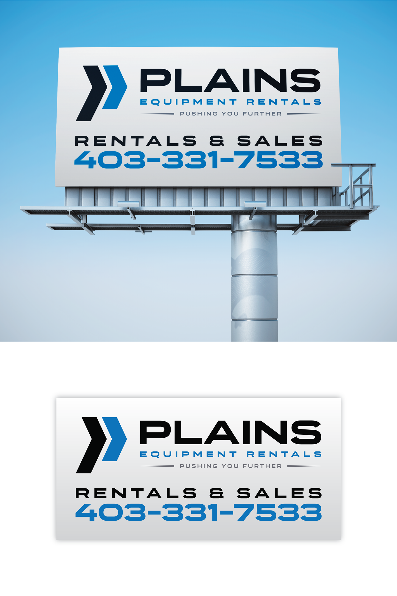 Diseño de Señalética por tavi para Plains Equipment Rentals Corp | Diseño #33793725
