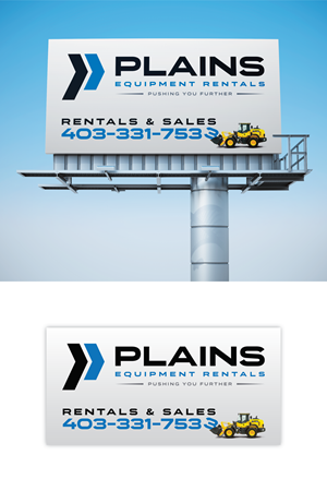 Design de Panneau par tavi pour Plains Equipment Rentals Corp | Design : #33793974