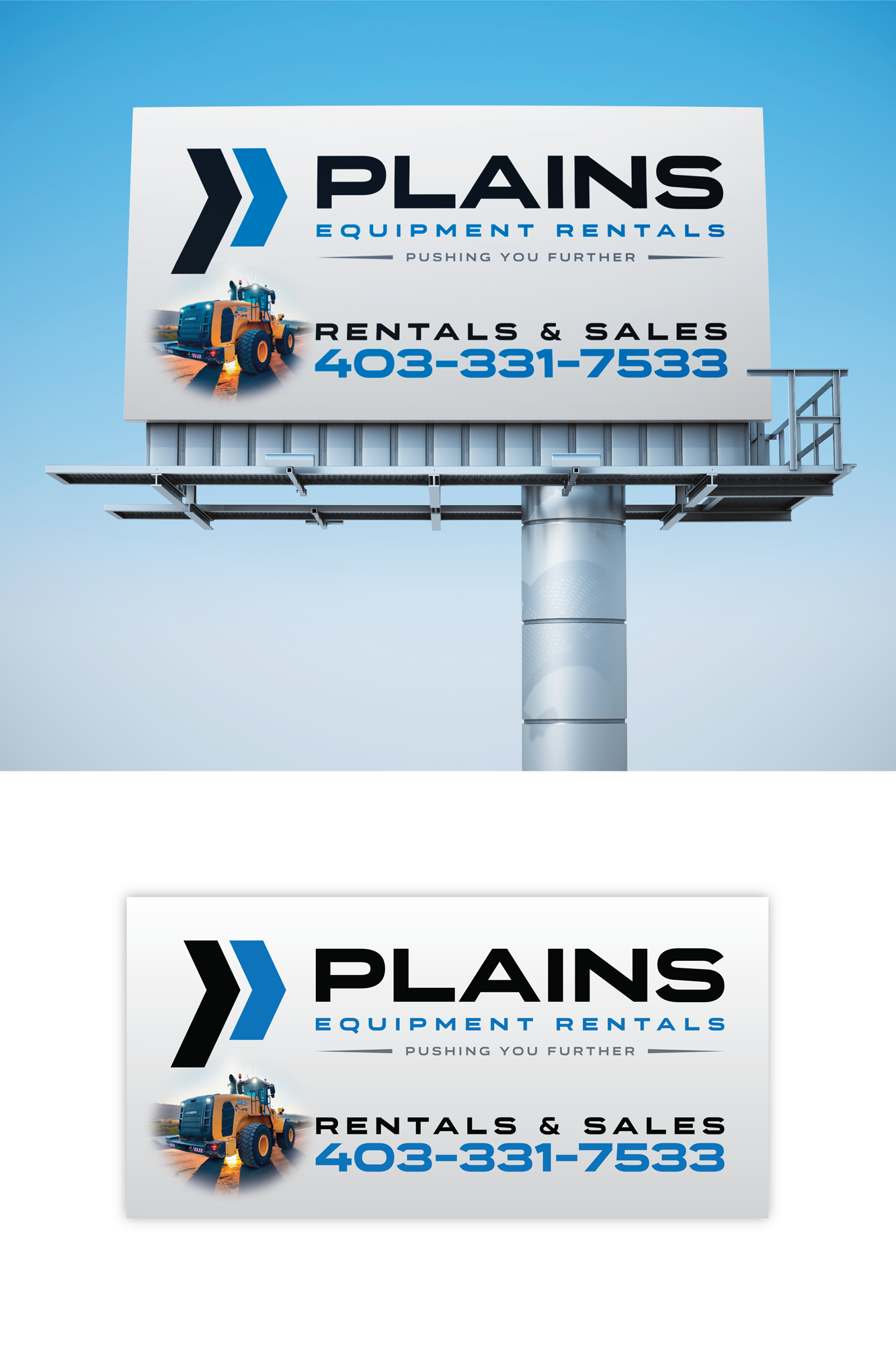 Schilder-Design von tavi für Plains Equipment Rentals Corp | Design #33806495