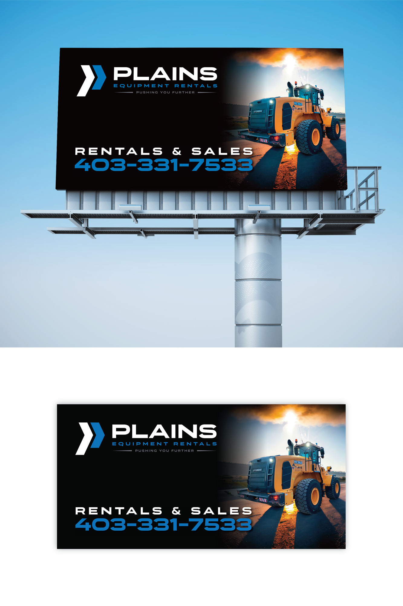 Signage Design by tavi for Plains Equipment Rentals Corp | Design #33812702