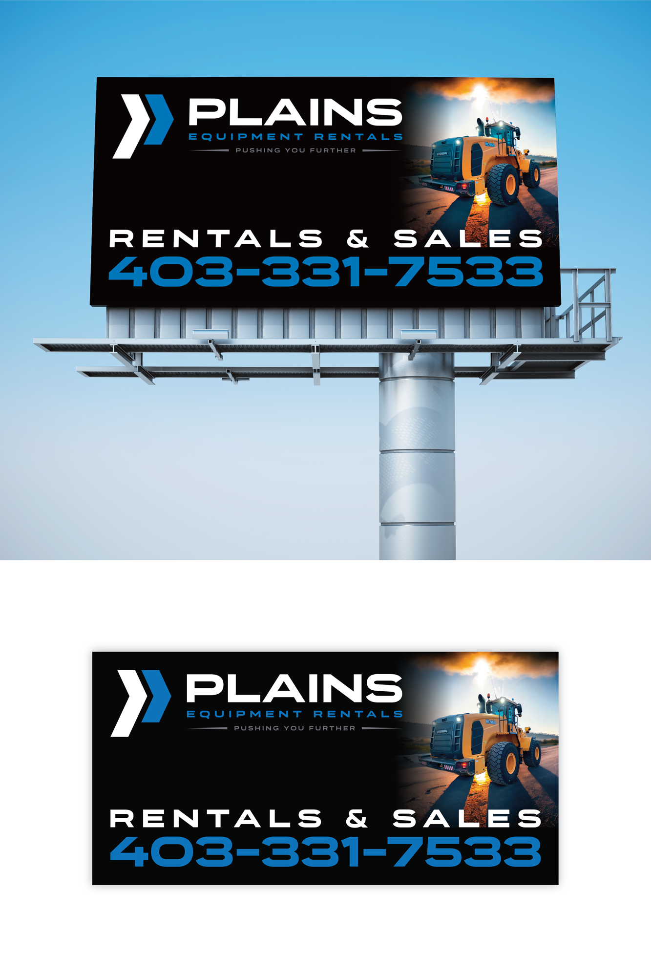 Design de Panneau par tavi pour Plains Equipment Rentals Corp | Design : #33826217