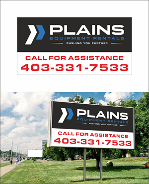 Diseño de Señalética por Robert Macwan para Plains Equipment Rentals Corp | Diseño: #33724930