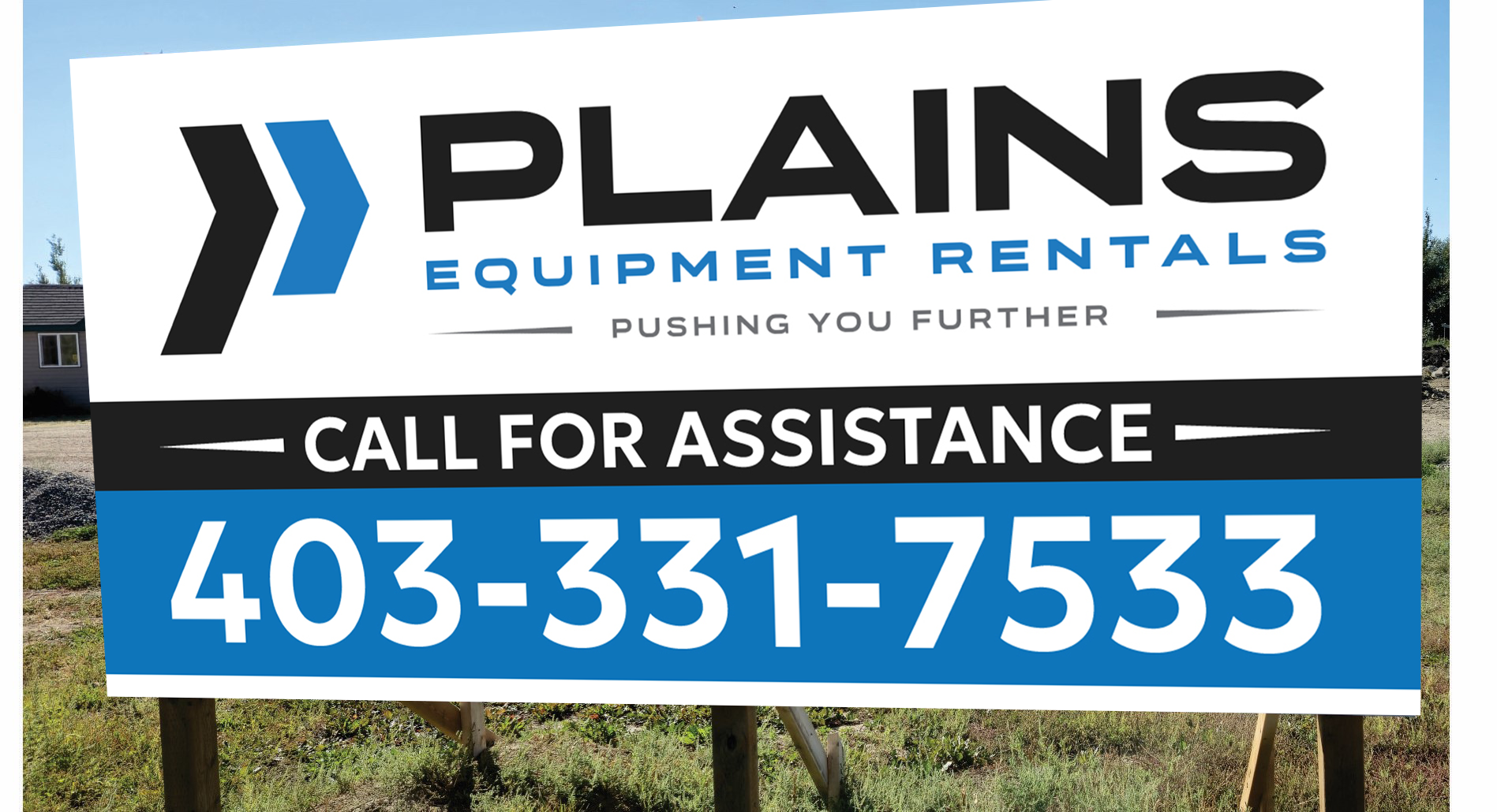 Design de Panneau par JK18 pour Plains Equipment Rentals Corp | Design #33724300