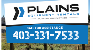 Design de Panneau par JK18 pour Plains Equipment Rentals Corp | Design : #33724868