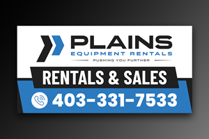 Design de Panneau par OwnDesign pour Plains Equipment Rentals Corp | Design : #33799107