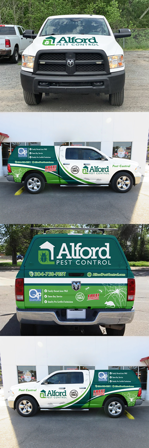 Car Wrap Design by ANGGI MAULANA PRAKOSO for Alford Pest Control | Design: #33737041