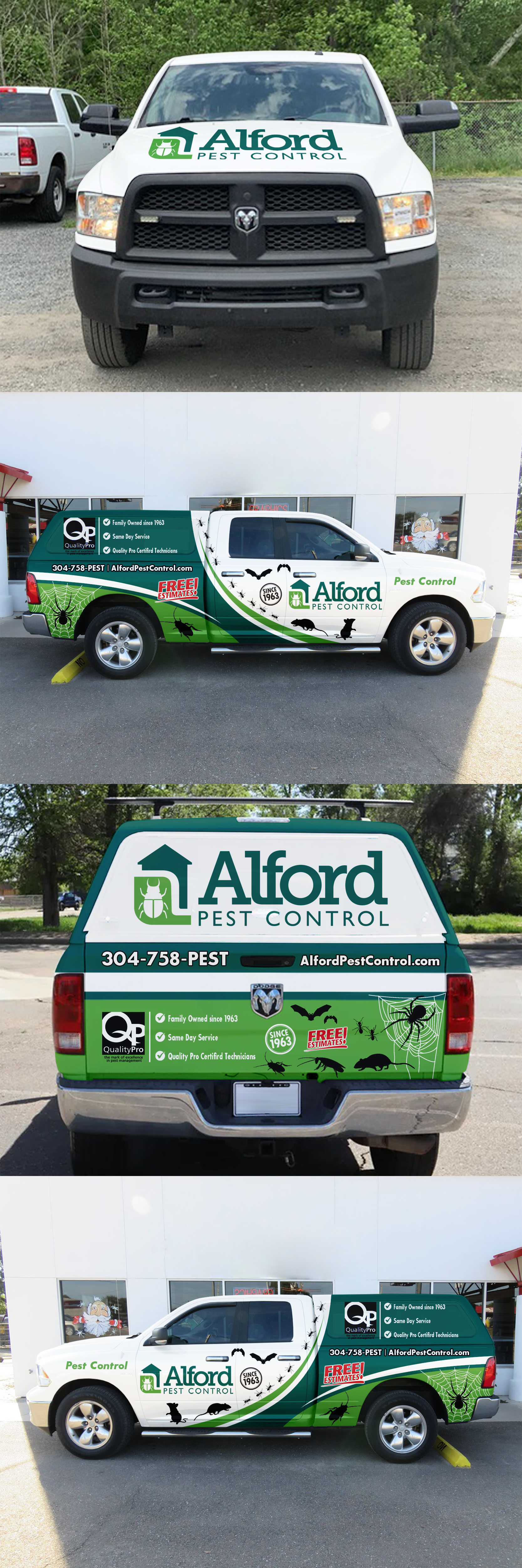Car Wrap Design by ANGGI MAULANA PRAKOSO for Alford Pest Control | Design #33817386
