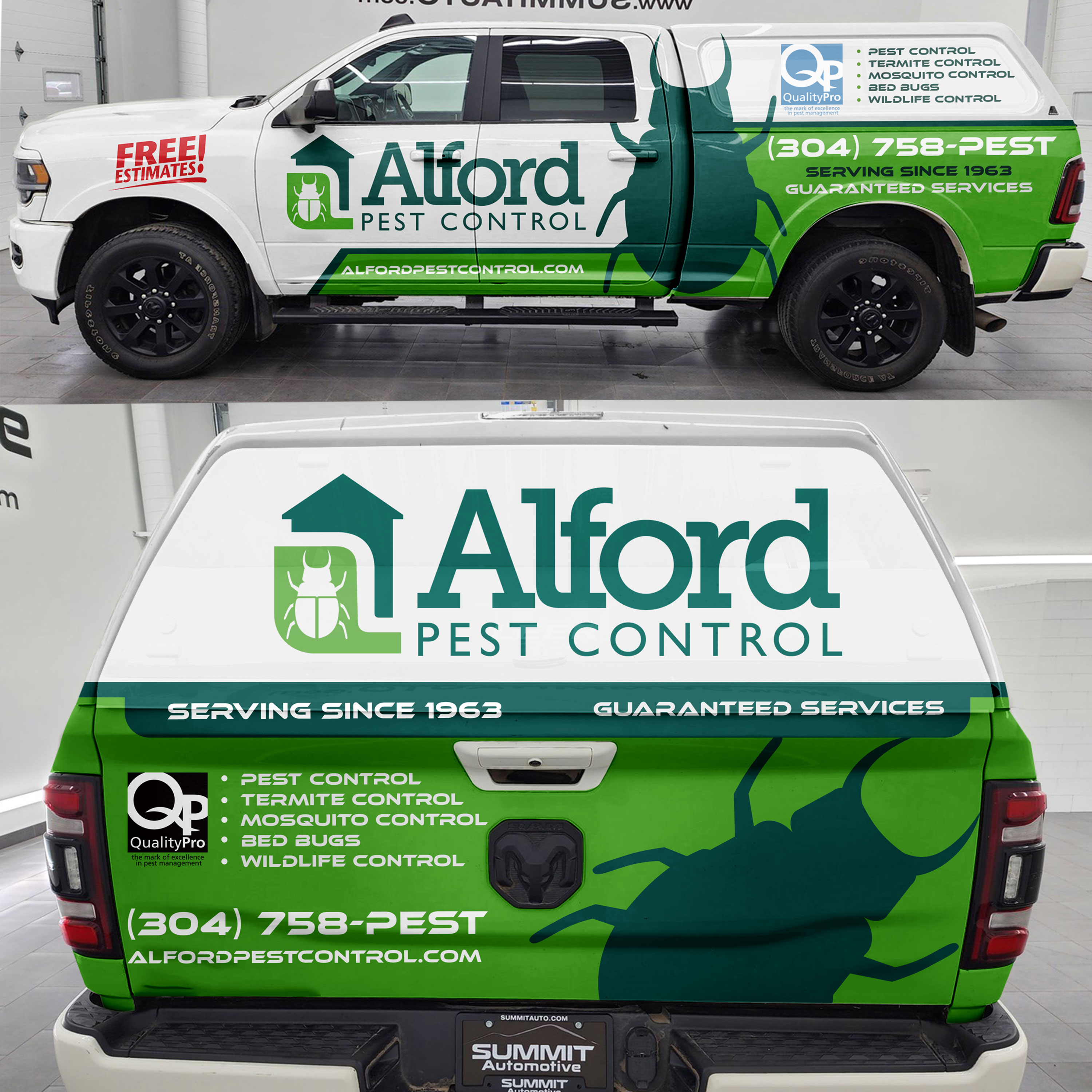 Car Wrap Design by DESIGN SOLUTIONS 007 for Alford Pest Control | Design #33773616