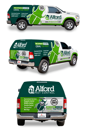 Car Wrap Design by 123graphics for Alford Pest Control | Design: #33746025
