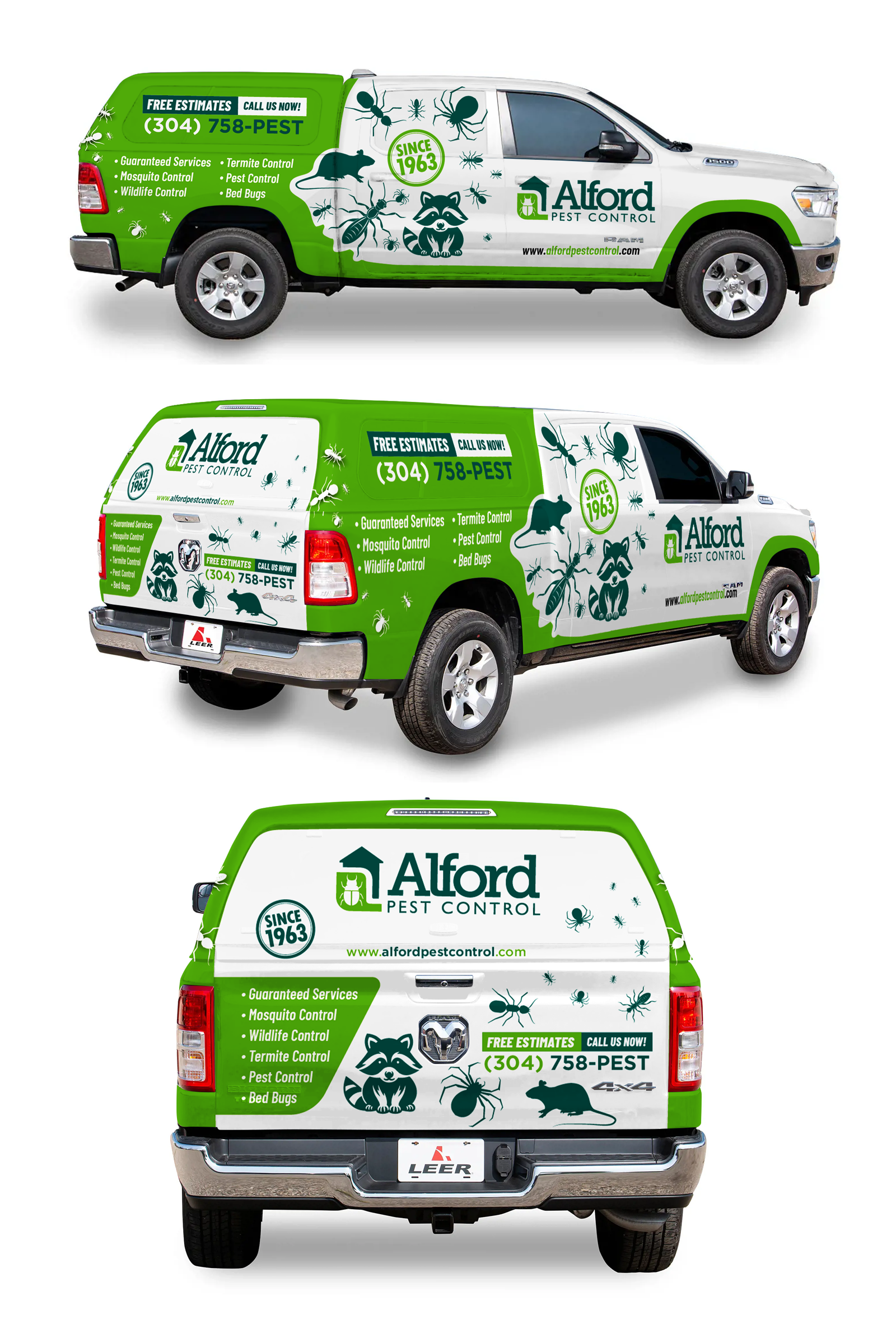 Car Wrap Design by 123graphics for Alford Pest Control | Design #33762932