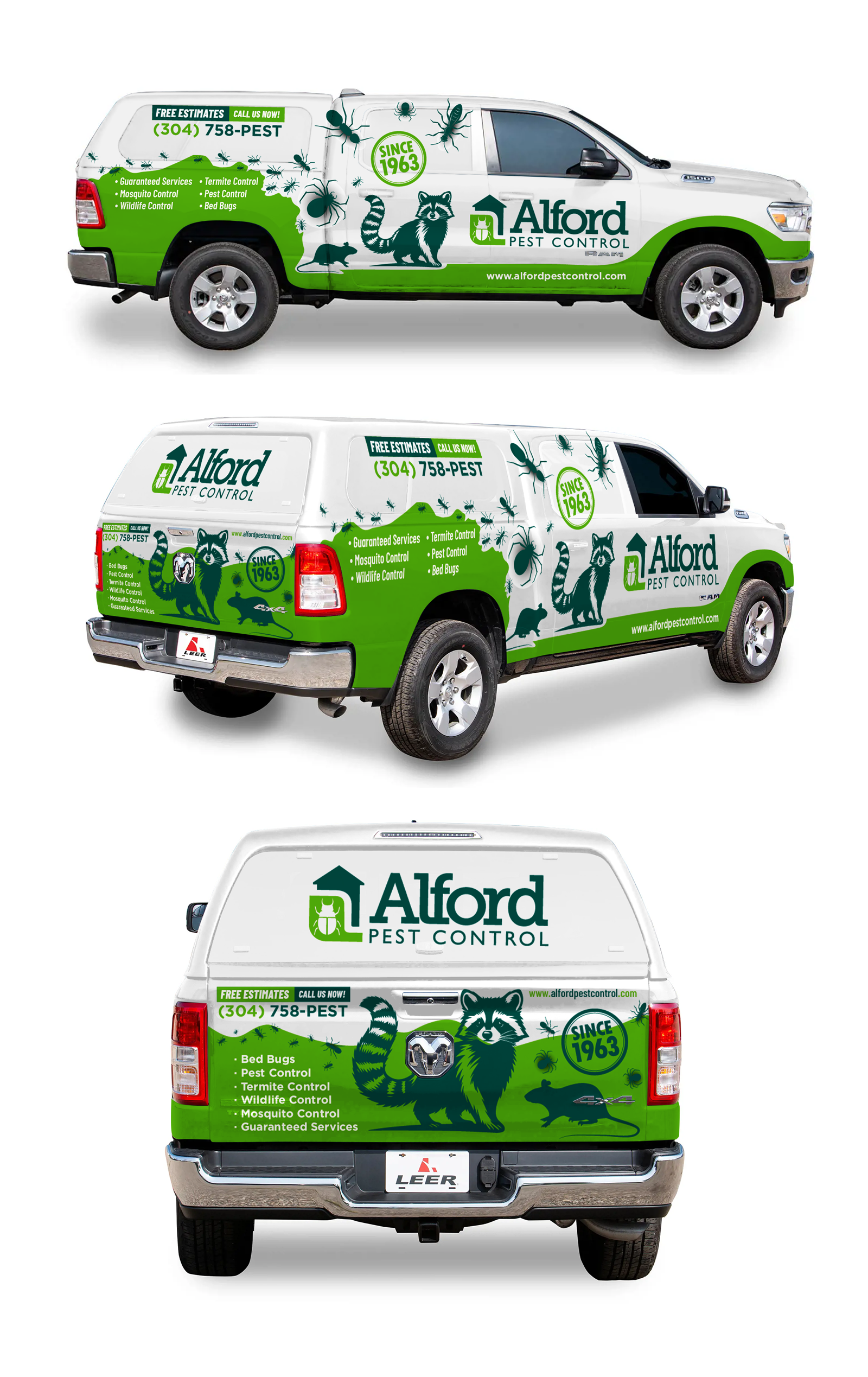 Car Wrap Design by 123graphics for Alford Pest Control | Design #33762940