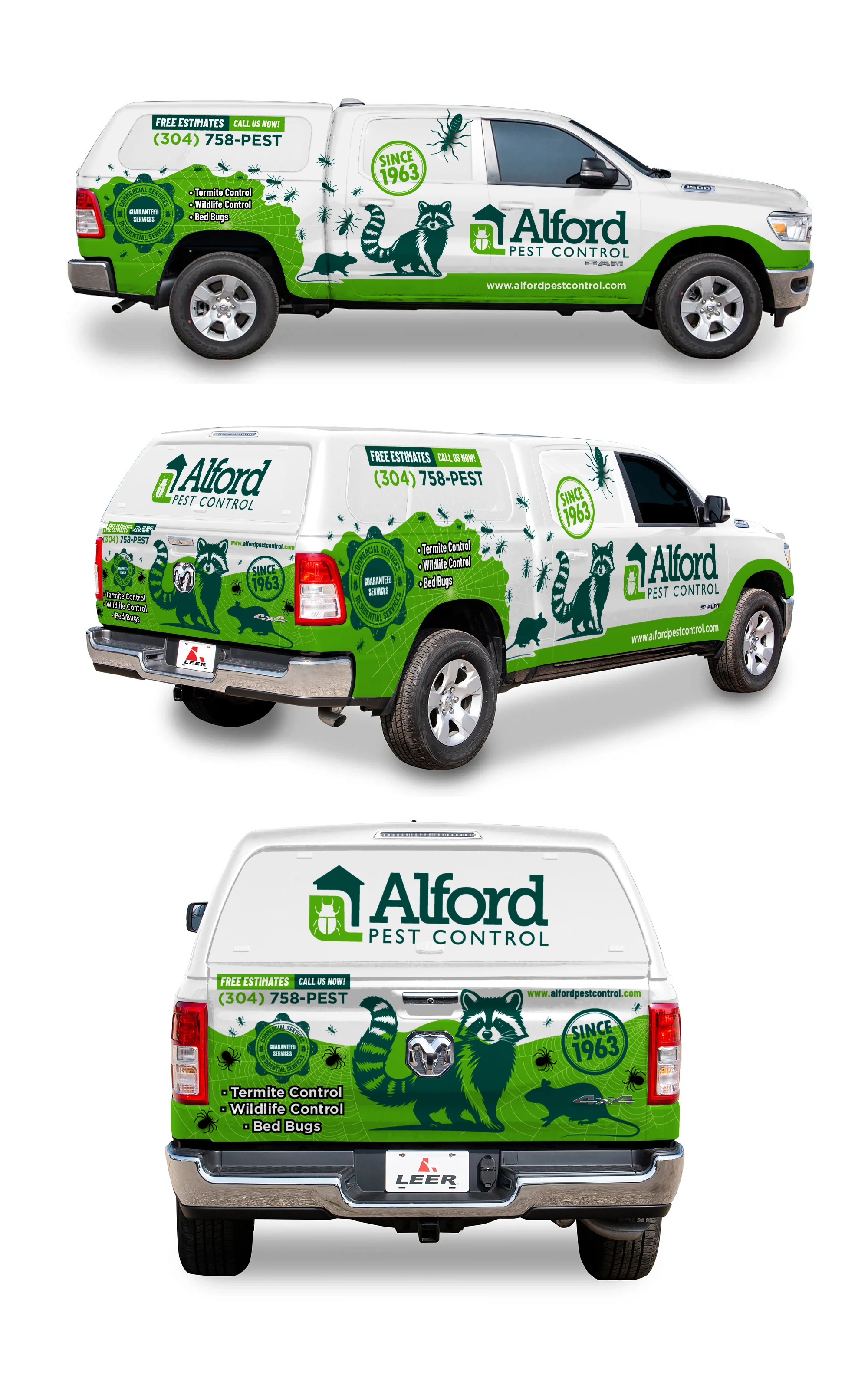 Car Wrap Design by 123graphics for Alford Pest Control | Design #33769748