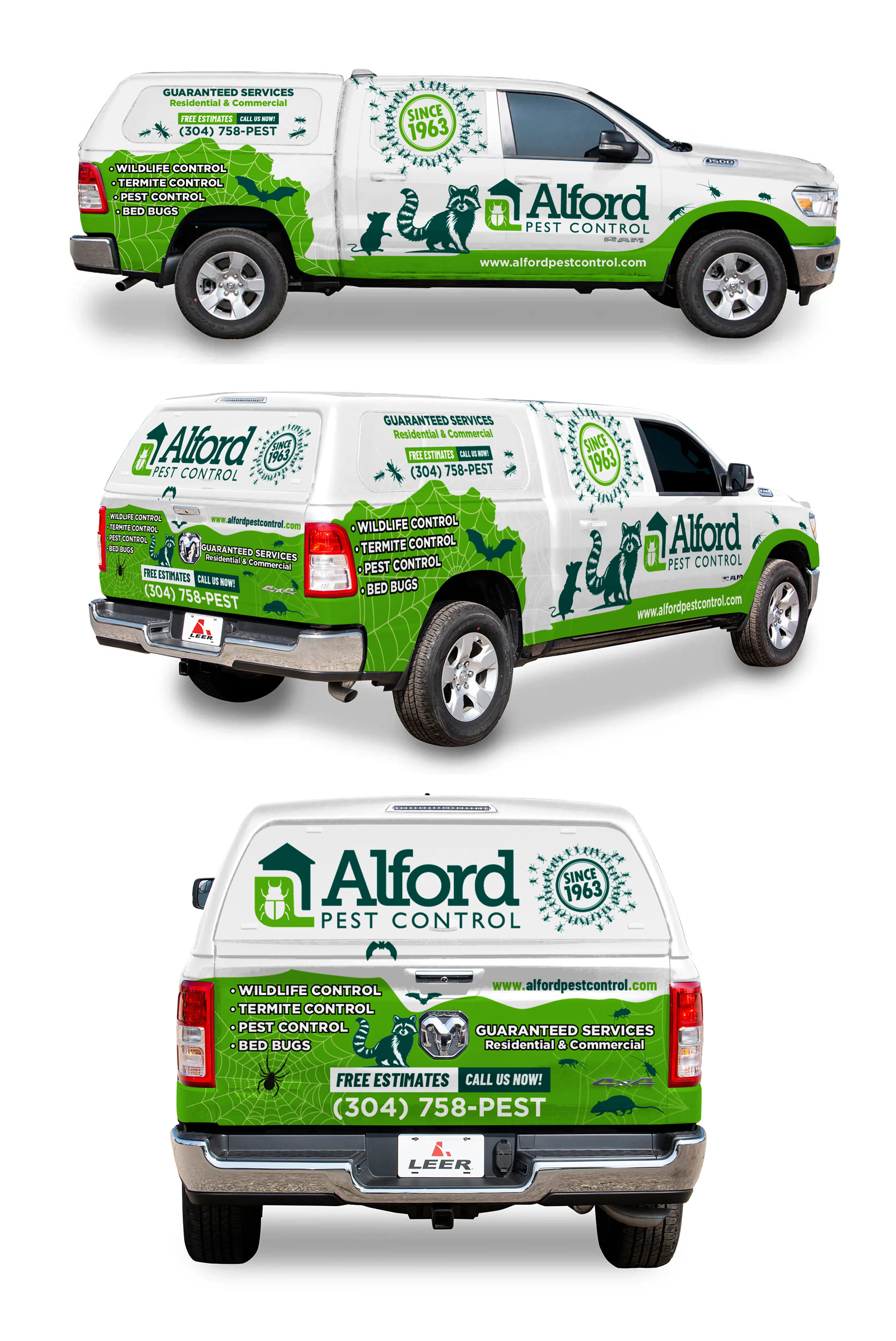 Car Wrap Design by 123graphics for Alford Pest Control | Design #33815942