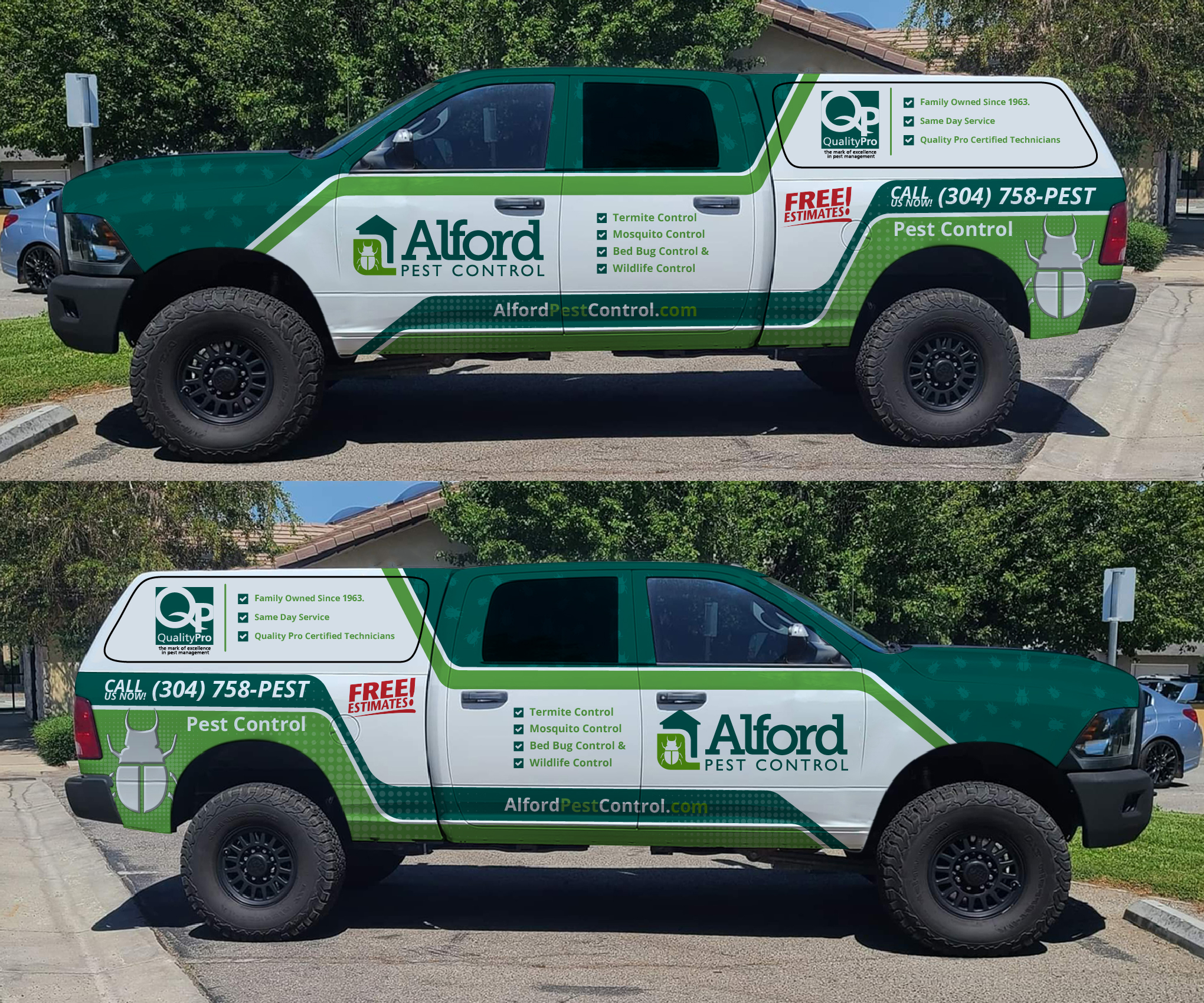Car Wrap-Design von Wrapcia für Alford Pest Control | Design #33738353
