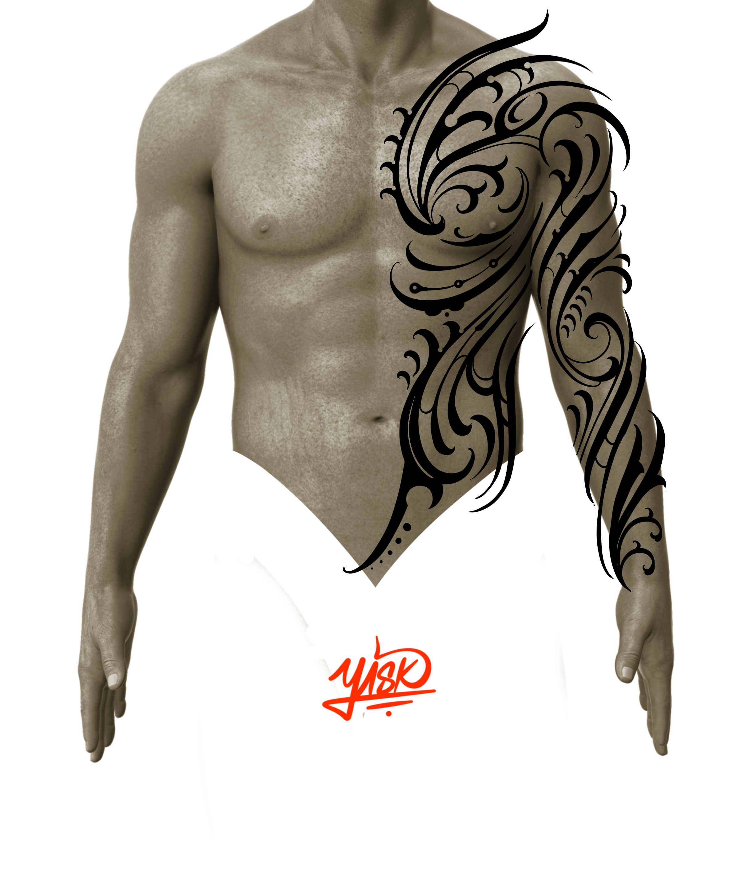 Tattoo Design by El Yisk 2 for this project | Design #33733790
