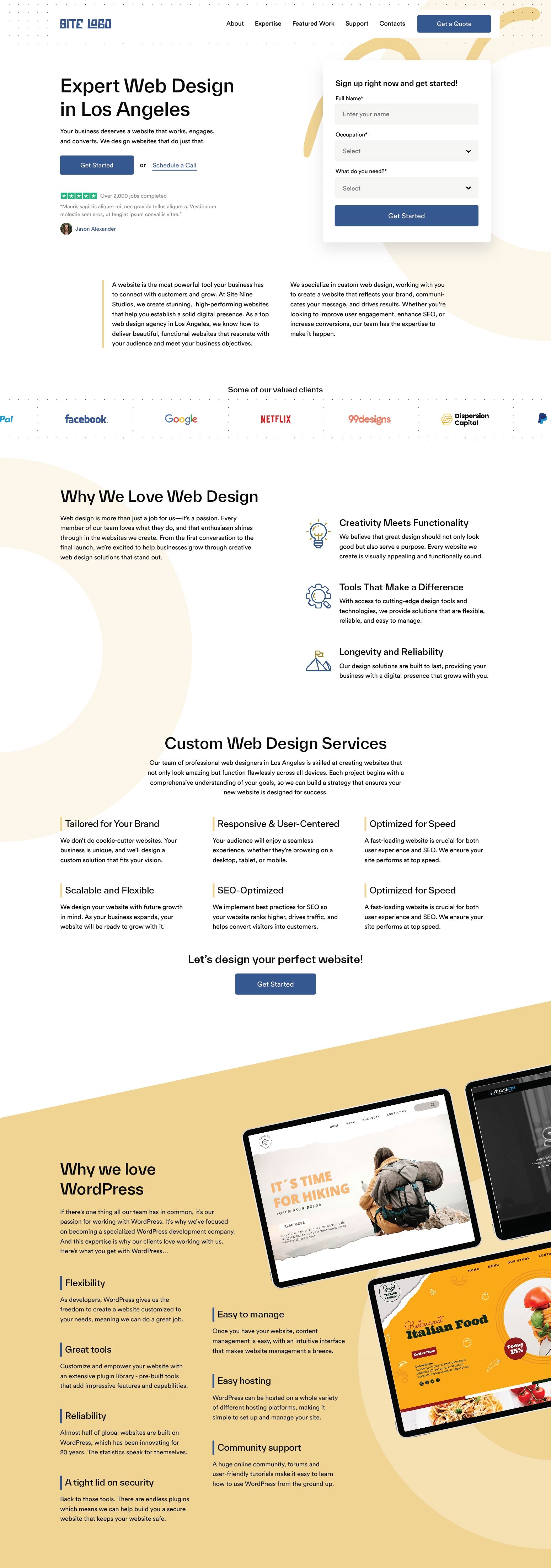 Web Design by Intricate for S9S LLC | Design #33766561