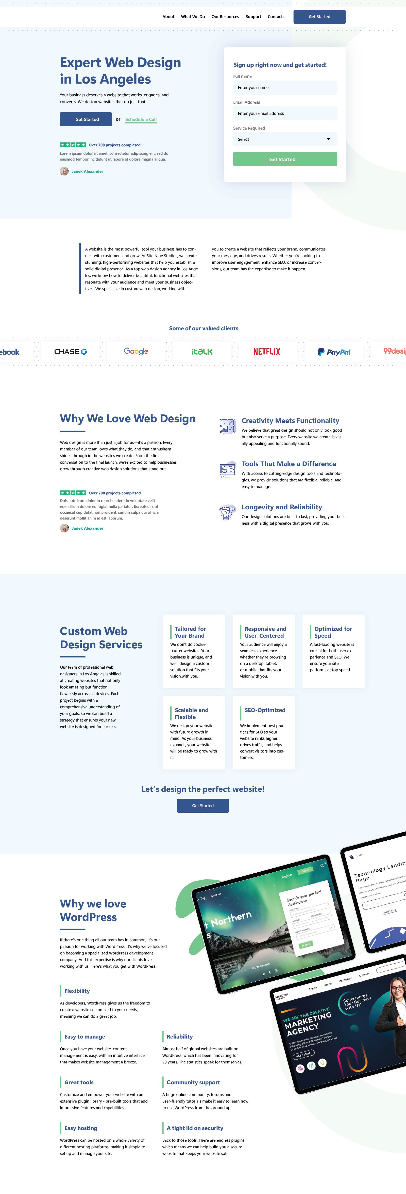 Web Design by Intricate for S9S LLC | Design #33849834