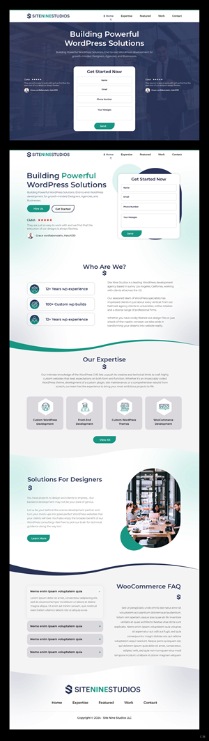 Web Design by pb for S9S LLC | Design: #33743931