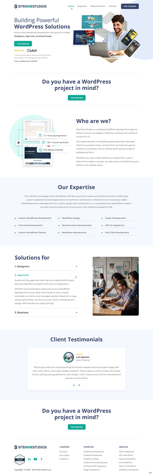 Web Design by pb for S9S LLC | Design: #33743935