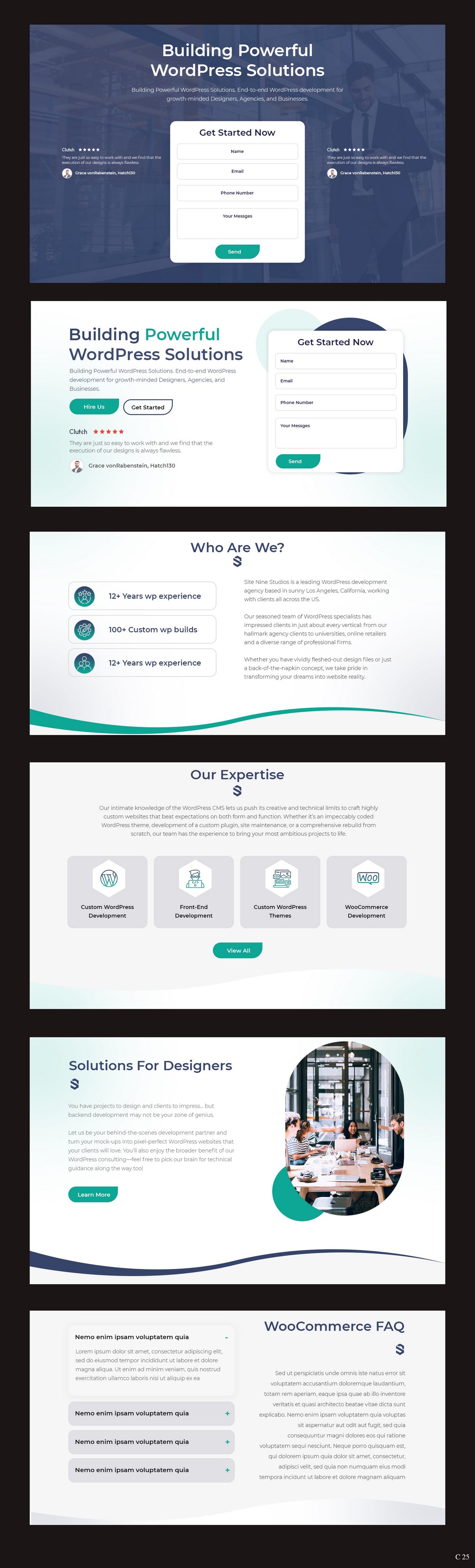 Web Design by pb for S9S LLC | Design #33757325